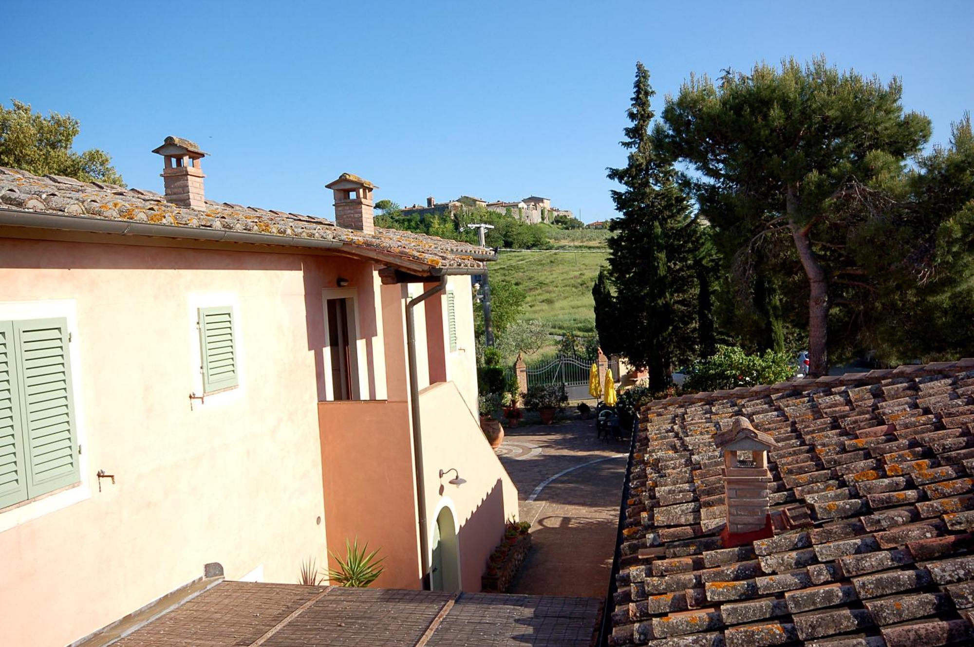 Antico Borgo Il Cardino Pensionat San Gimignano Exteriör bild